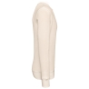 Sweat-shirt écoresponsable col rond unisexe Beige Native Spirit – vue 3