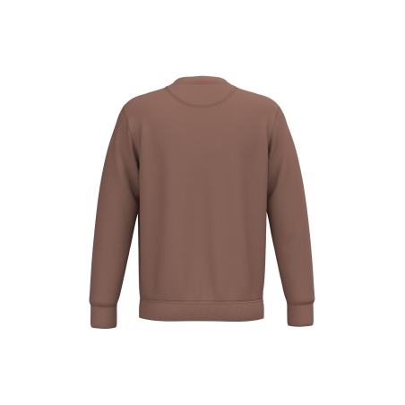 Sweat-shirt écoresponsable col rond Native Spirit Marron (Sienna) – vue 2