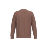 Sweat-shirt écoresponsable col rond Native Spirit Marron (Sienna) – vue 2