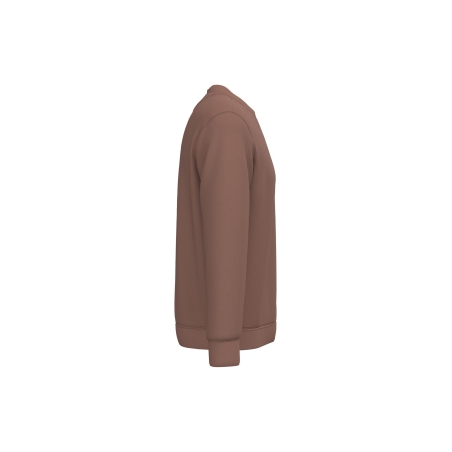 Sweat-shirt écoresponsable col rond Native Spirit Marron (Sienna) – vue 3