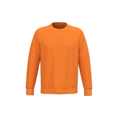 Sweat-shirt écoresponsable col rond Orange Tangerine Native Spirit