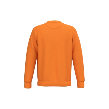 Sweat-shirt écoresponsable col rond Orange Tangerine Native Spirit – vue 2