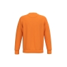 Sweat-shirt écoresponsable col rond Orange Tangerine Native Spirit – vue 2