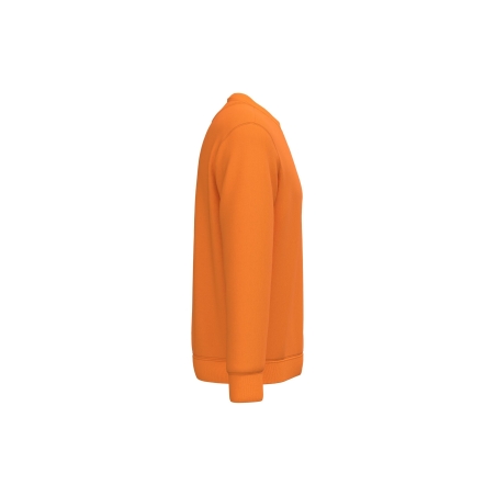 Sweat-shirt écoresponsable col rond Orange Tangerine Native Spirit – vue 3