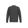 Sweat-shirt écoresponsable col rond unisexe Gris Volcano chiné Native Spirit – vue 2