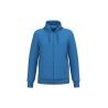 Sweat zippé à capuche recyclé Bleu Kariban – Unisexe
