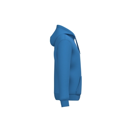 Sweat zippé à capuche recyclé Bleu Kariban – Unisexe – vue 3