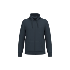 Sweat zippé capuche recyclé Marine Kariban – Unisexe