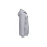 Sweat zippé à capuche recyclé Gris Kariban – Unisexe – vue 3