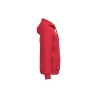 Sweat zippé capuche recyclé rouge unisexe Kariban 280 g/m² – vue 3