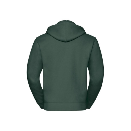 Sweat zippé capuche Authentic vert Russell – 280 g/m² – vue 2