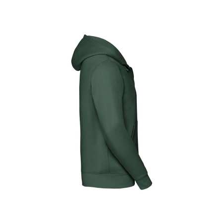 Sweat zippé capuche Authentic vert Russell – 280 g/m² – vue 3
