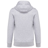 Sweat zippé capuche Kariban 300 g/m² – Gris (Ash Heather) – vue 2