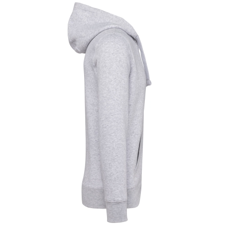 Sweat zippé capuche Kariban 300 g/m² – Gris (Ash Heather) – vue 3