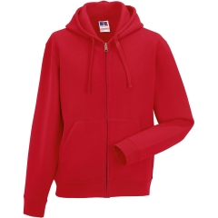Sweat-shirt zippé capuche Russell Authentic homme Rouge