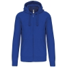Sweat-shirt zippé capuche homme Bleu Kariban