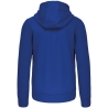 Sweat-shirt zippé capuche homme Bleu Kariban – vue 2