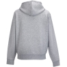 Sweat-shirt zippé capuche Authentic homme Russell Gris – vue 2