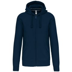 Sweat-shirt zippé capuche Marine Kariban – 300 g/m²