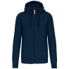 Sweat-shirt zippé capuche Marine Kariban – 300 g/m²