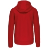 Sweat-shirt zippé capuche Rouge Kariban – 300 g/m² – vue 2