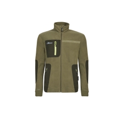 Sweat zippé polaire Venus Vert Burnt Olive U-Power
