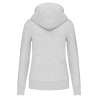 Sweat à capuche écoresponsable femme Gris (Ash Heather) Kariban – vue 2