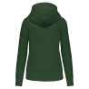 Sweat capuche écoresponsable femme Forest Green Kariban – vue 2