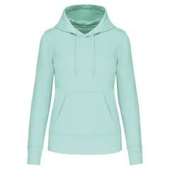 Sweat à capuche écoresponsable femme Ice Mint Kariban