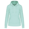 Sweat à capuche écoresponsable femme Ice Mint Kariban
