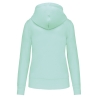 Sweat à capuche écoresponsable femme Ice Mint Kariban – vue 2