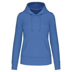 Sweat capuche écoresponsable femme Bleu Kariban 280 g/m²