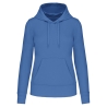 Sweat capuche écoresponsable femme Bleu Kariban 280 g/m²