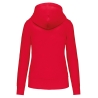 Sweat à capuche écoresponsable femme Rouge Kariban – vue 2