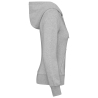Sweat zippé capuche écoresponsable femme Gris oxford Kariban – vue 3