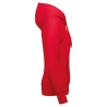 Sweat zippé capuche écoresponsable femme Rouge – Kariban – vue 3