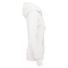 Sweat zippé capuche écoresponsable femme Blanc Kariban – vue 3