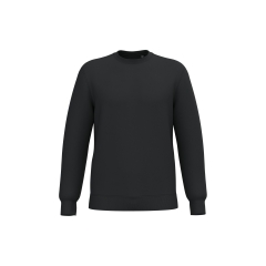 Sweat-shirt recyclé col rond unisexe Noir Kariban 280 g/m²