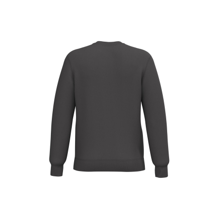 Sweat-shirt recyclé col rond unisexe Gris foncé – Kariban – vue 2