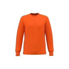 Sweat-shirt recyclé col rond Orange Fluorescent Kariban