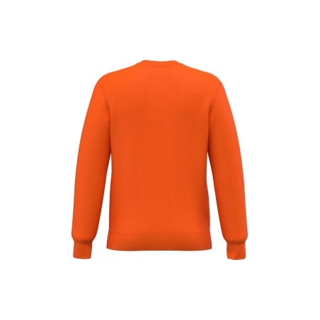 Sweat-shirt recyclé col rond Orange Fluorescent Kariban – vue 2