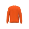 Sweat-shirt recyclé col rond Orange Fluorescent Kariban – vue 2