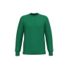 Sweat-shirt recyclé col rond vert Kelly Green Kariban