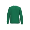 Sweat-shirt recyclé col rond vert Kelly Green Kariban – vue 2