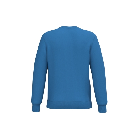 Sweat-shirt recyclé col rond unisexe Bleu Kariban – vue 2