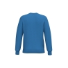 Sweat-shirt recyclé col rond unisexe Bleu Kariban – vue 2