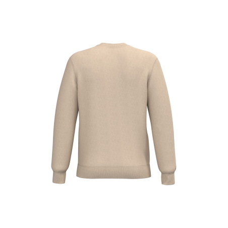 Sweat-shirt recyclé col rond unisexe Beige Kariban – vue 2