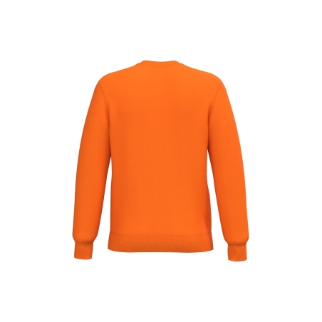 Sweat-shirt recyclé col rond unisexe Orange – Kariban – vue 2