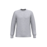 Sweat-shirt recyclé col rond unisexe Gris oxford Kariban