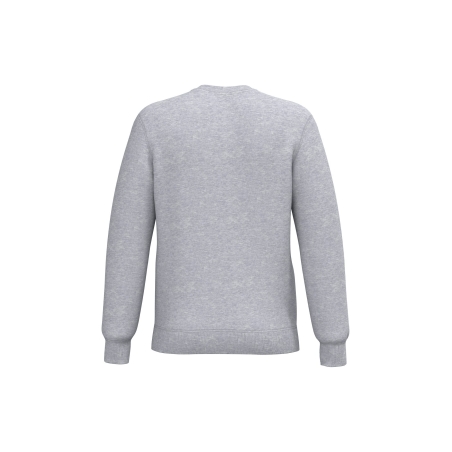 Sweat-shirt recyclé col rond unisexe Gris oxford Kariban – vue 2